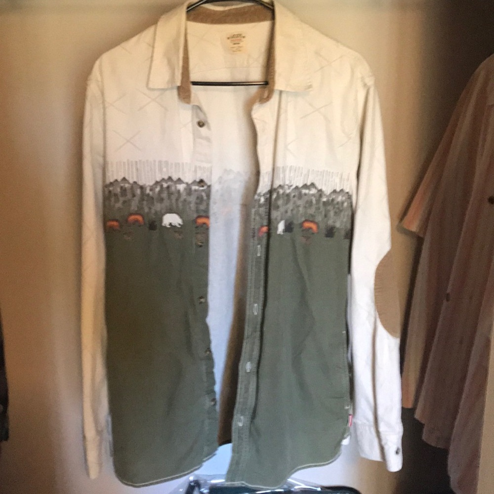 Vans button up shirt